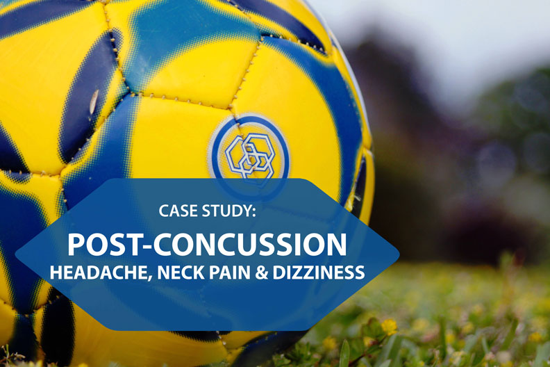 concussion case study chiropractor in holland